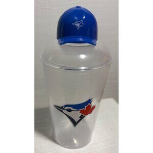 Toronto Blue Jays Plastic Tumbler With Cap Lid 16 Oz BPA-Free